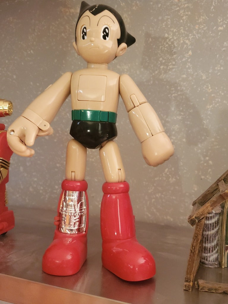 Astro Boy Toy Subject of Painting The Boy