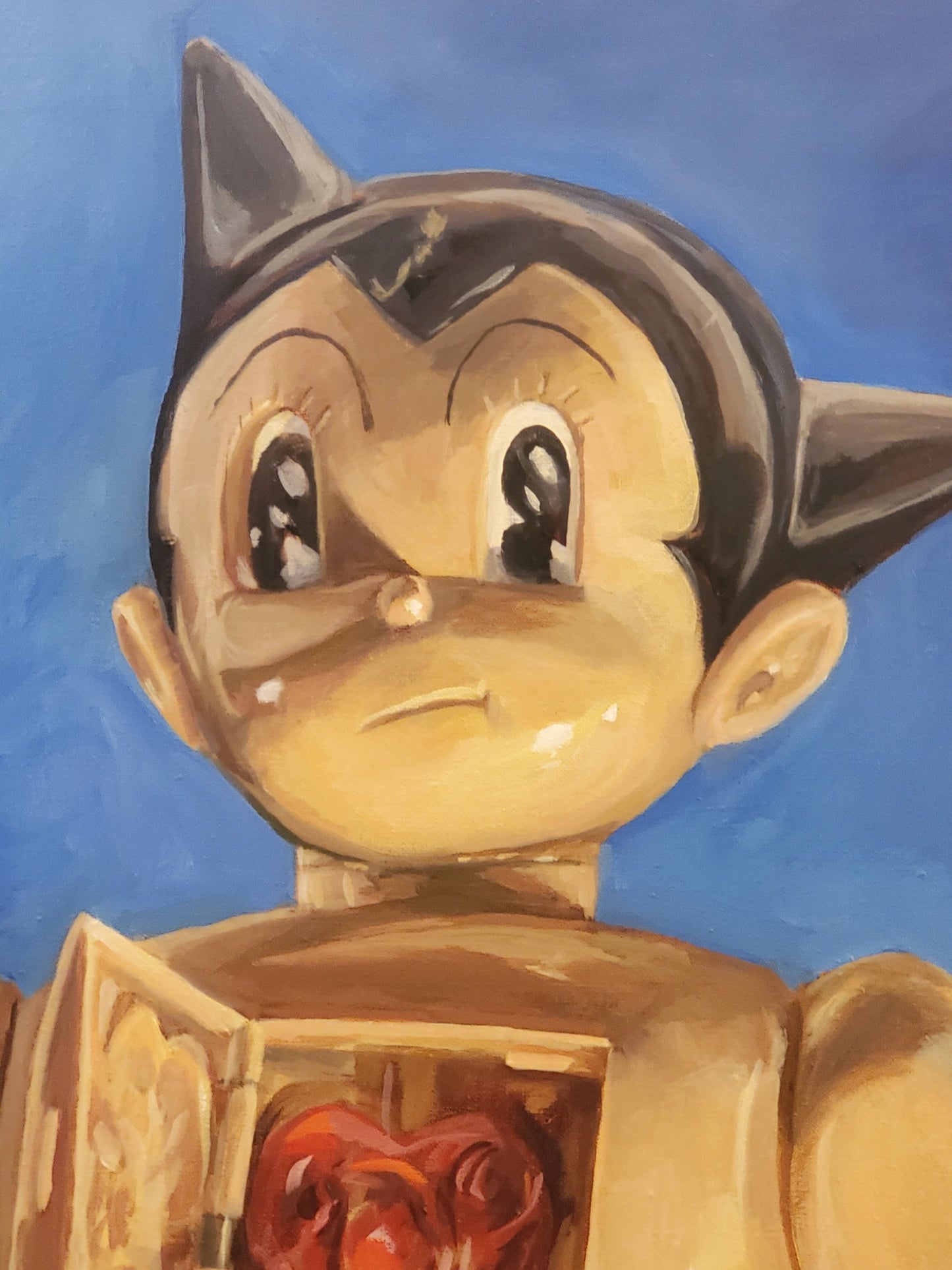 The Boy, Oil on Canvas 18" x 24"