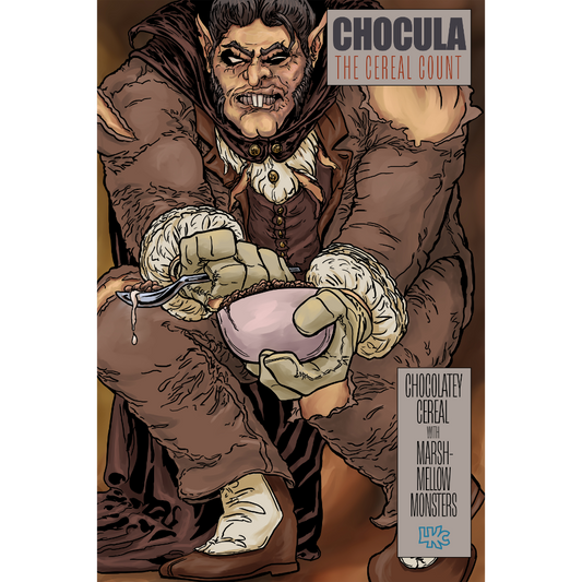 Chocula The Cereal Count a Homage to the Dark Knight Cover by Kyle La Fever