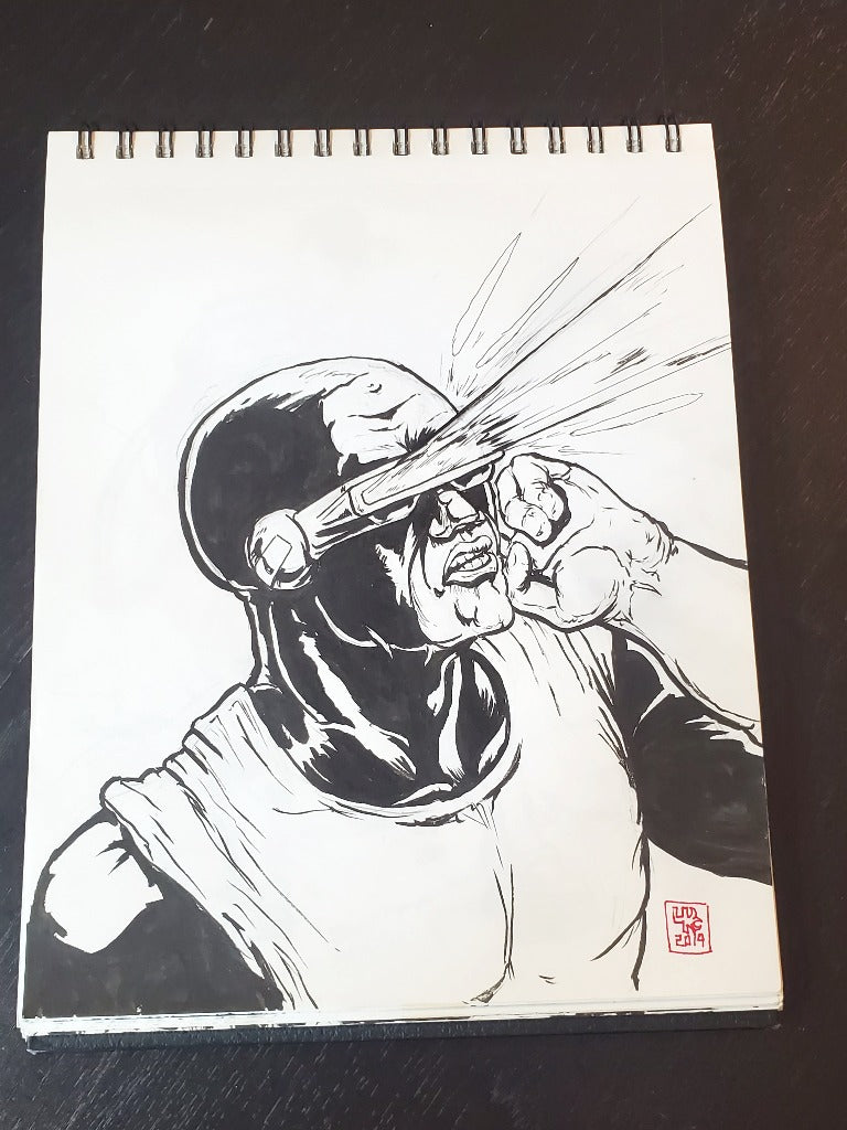 Cyclops Original Ink Drawing B