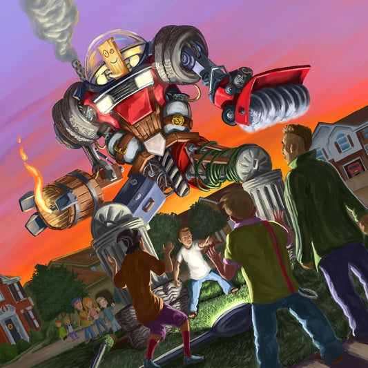 Planks Revenge from Ed, Edd & Eddy Art Print