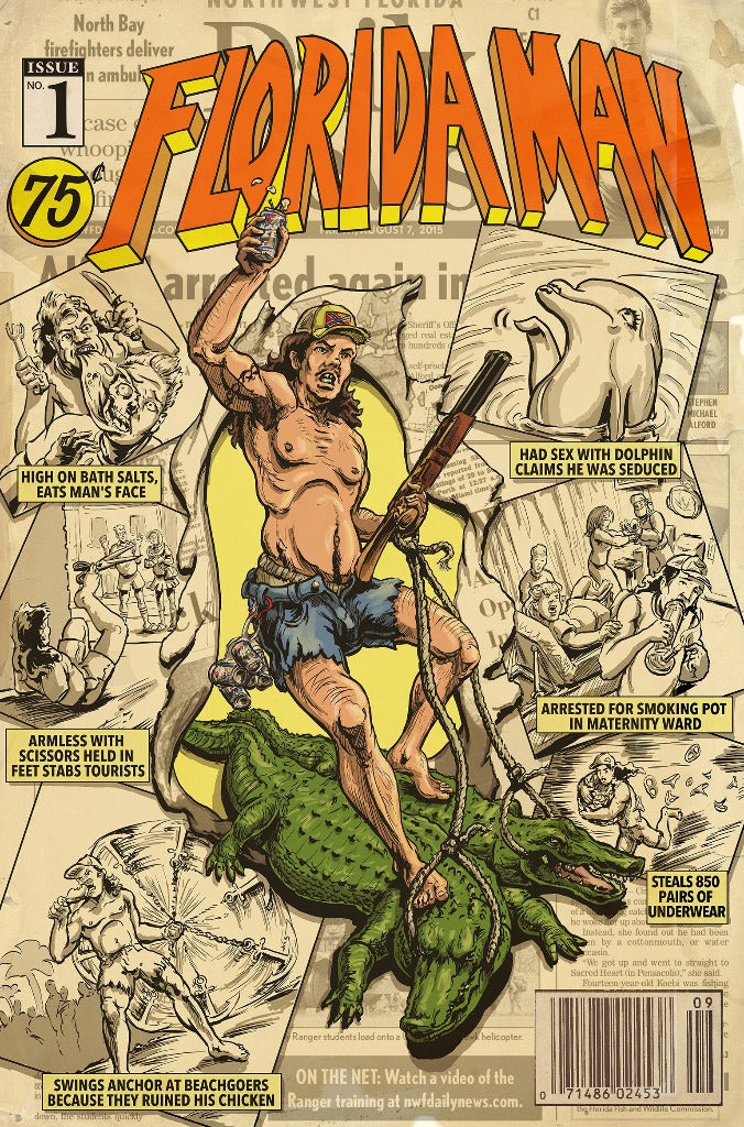 Florida Man Comic Cover
