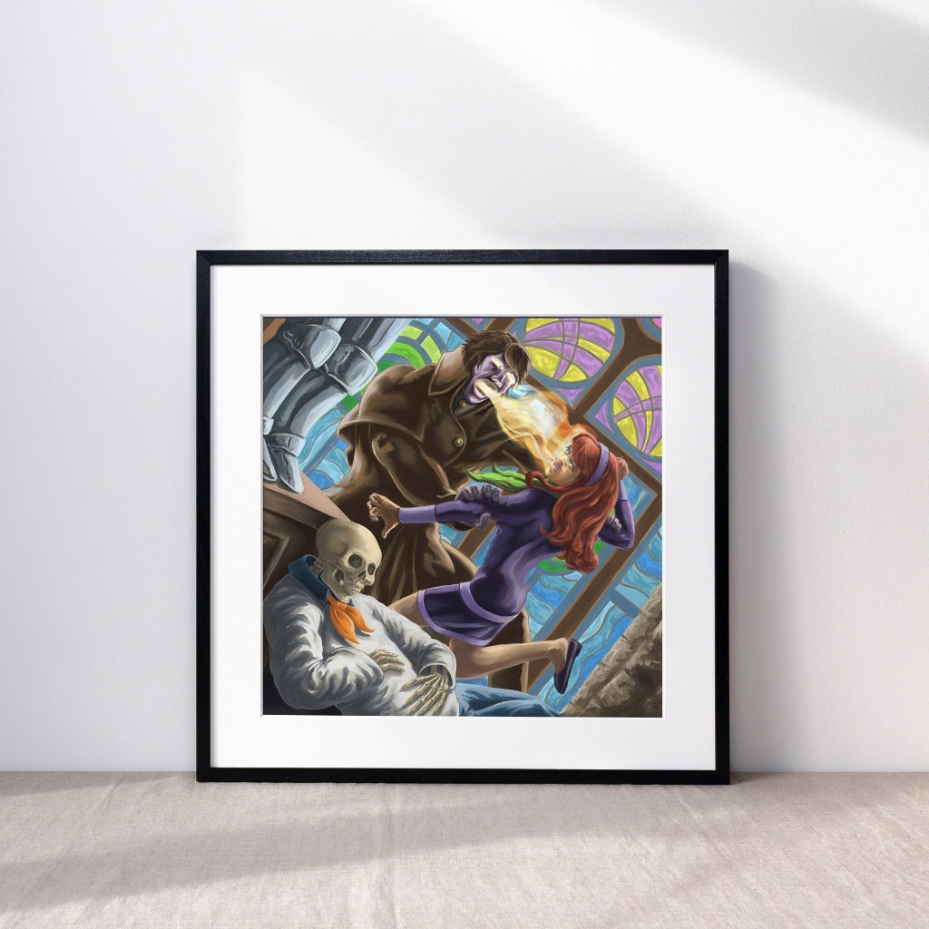 Ghost of Elias Kingston Art Print by Kyle La Fever