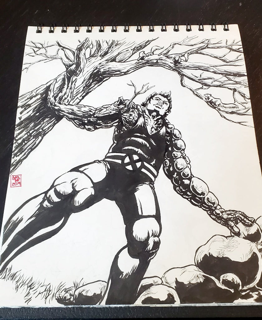 Mondo from Generation X Ink Drawing