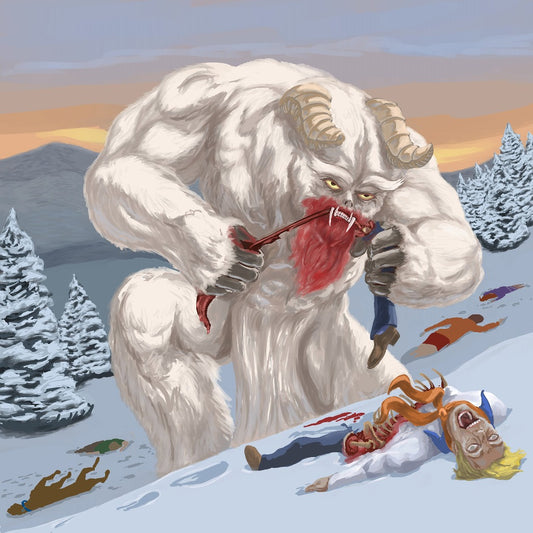 Snow Ghost from Scooby Doo Art Print