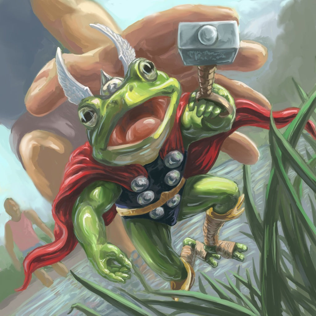 Throg from Loki Art Print by Kyle La Fever