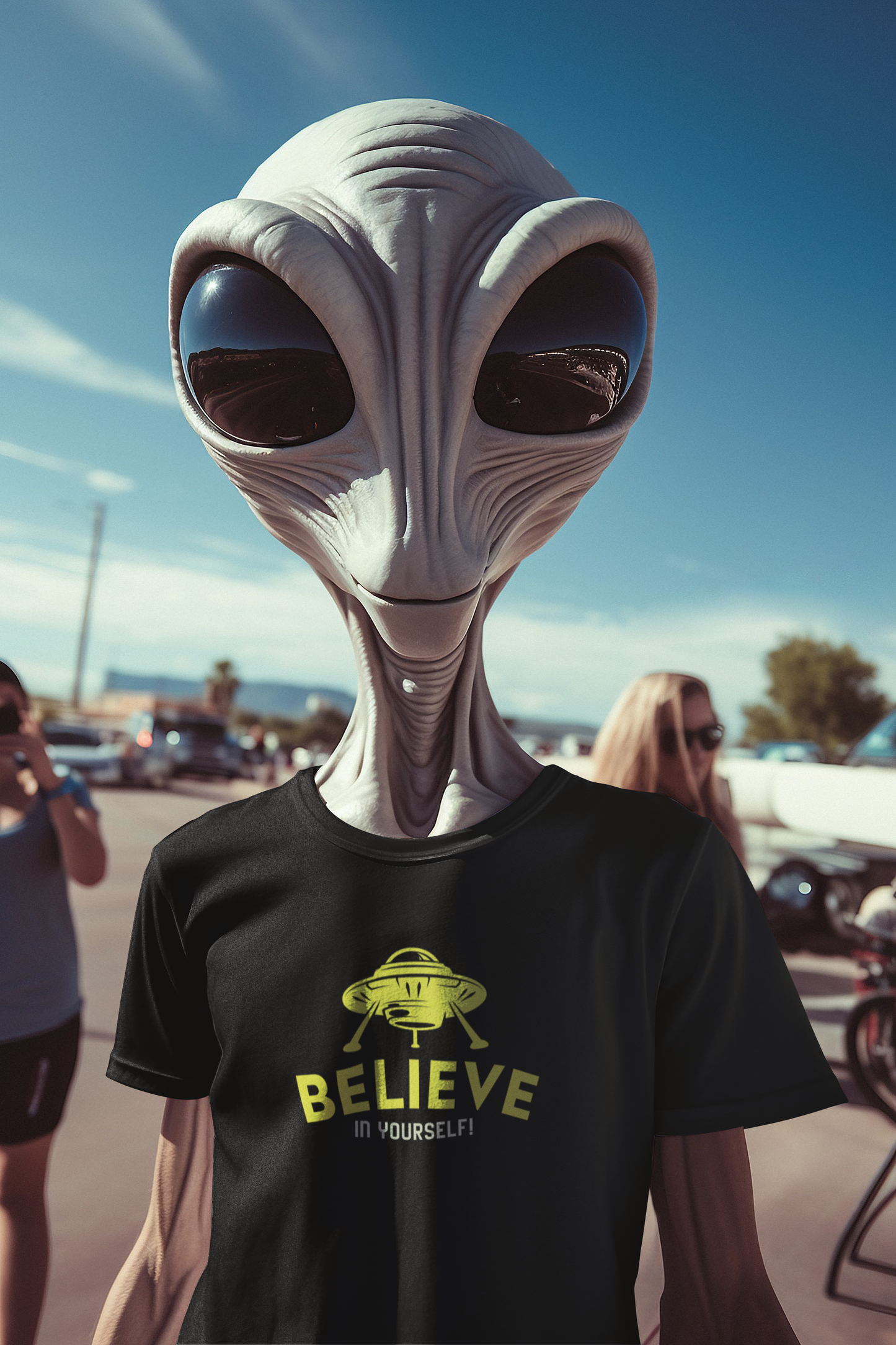 Believe in Yourself UFO T-Shirt