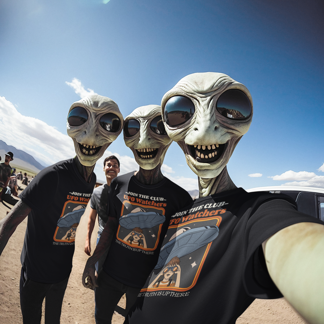 UFO Watchers, Join the Club, The Truth Is Up There T-Shirt