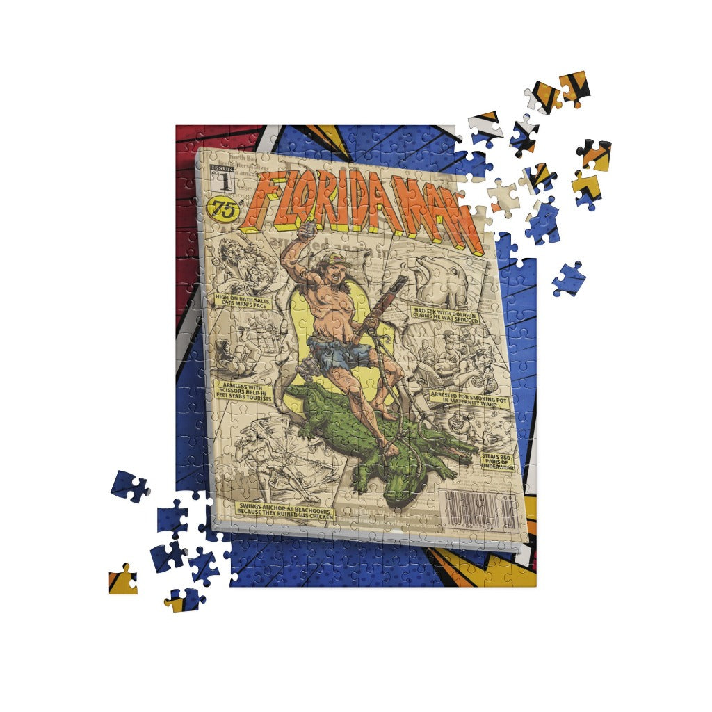 Florida Man Jigsaw Puzzle 252 pieces