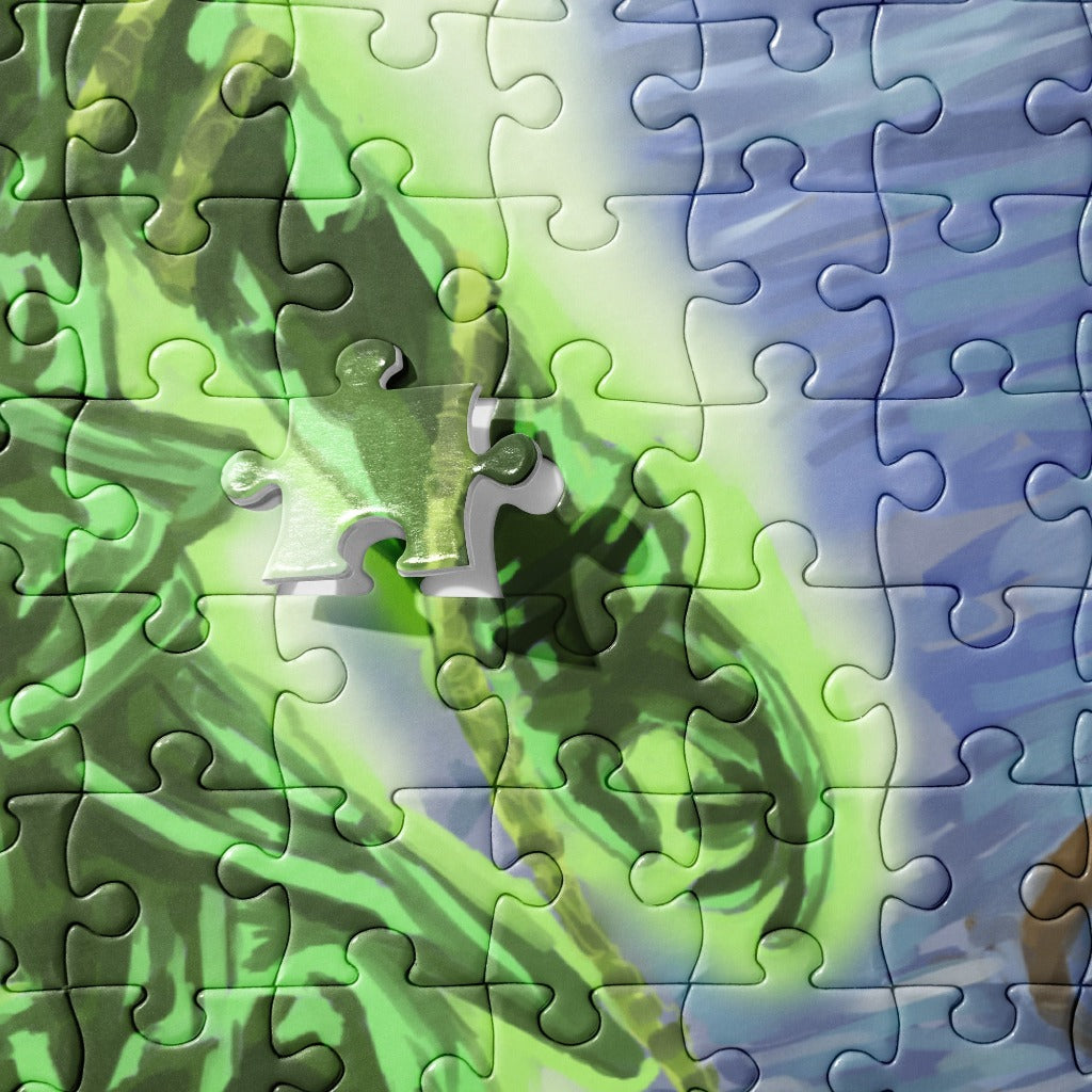 Captain Cutler from Scooby Doo Jigsaw Puzzle Detail