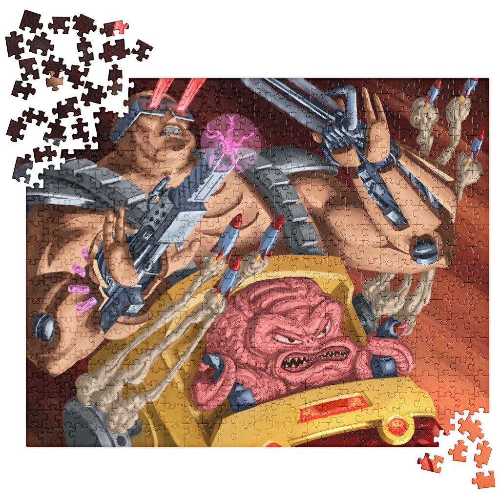 Krang from Teenage Mutant Ninja Turtle jigsaw puzzle