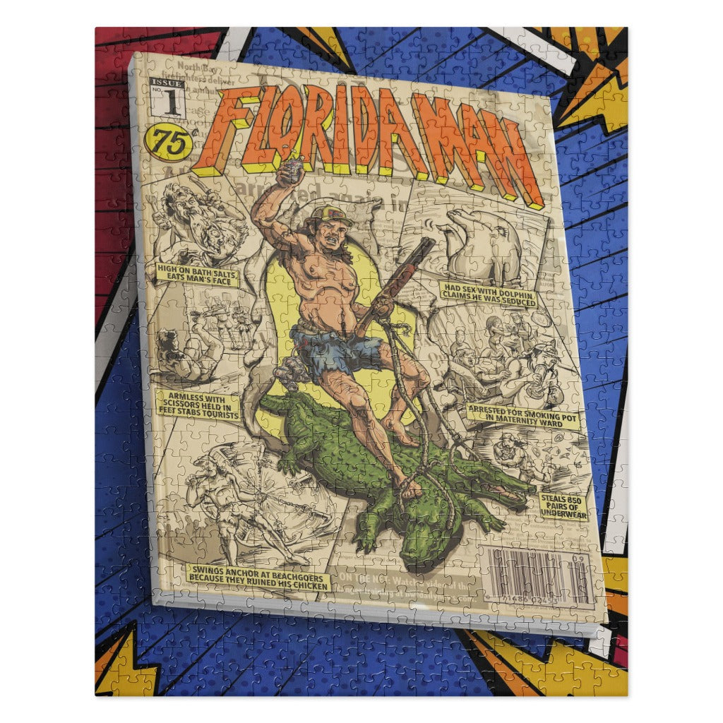 Florida Man Jigsaw Puzzle complete