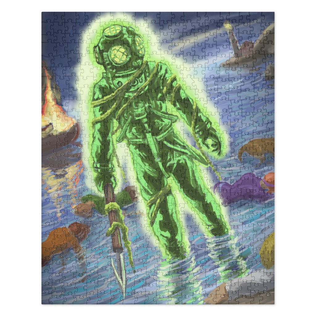 Captain Cutler from Scooby Doo Jigsaw Puzzle Complete