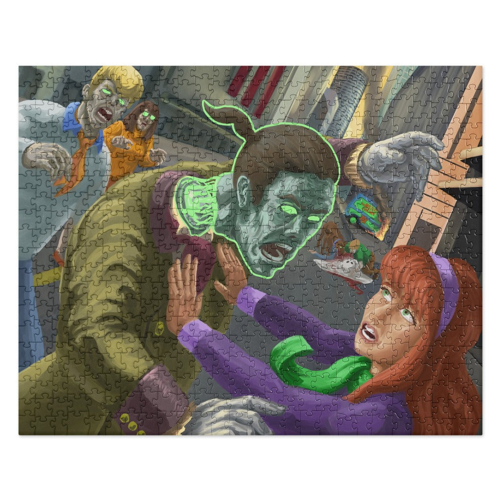 The Headless Specter from Scooby-Doo Jigsaw puzzle complete