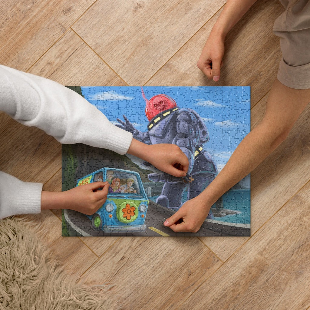 Spooky Space Ghost Puzzle Fun