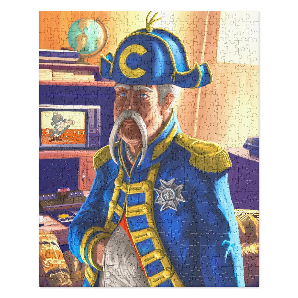 Captain Crunch Portrait Jigsaw puzzle Complete