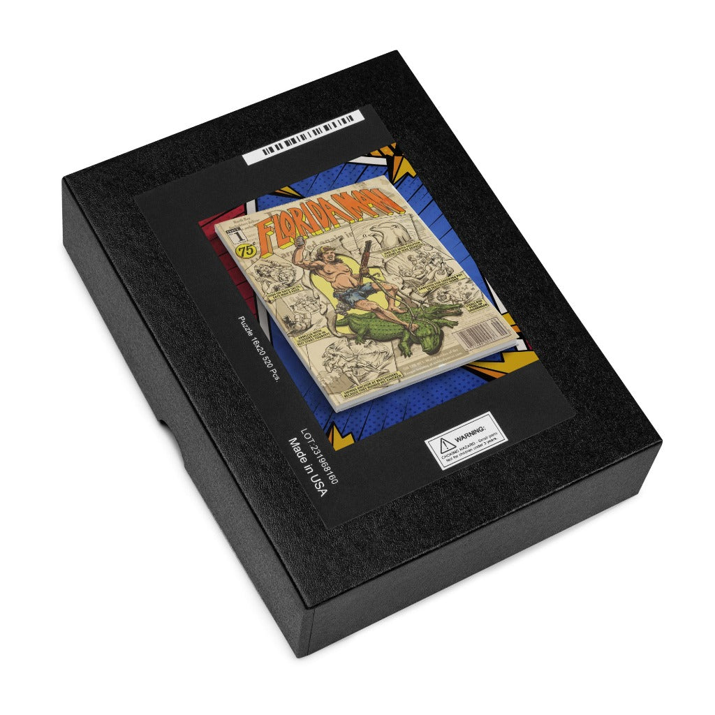 Florida Man Jigsaw Puzzle packaging