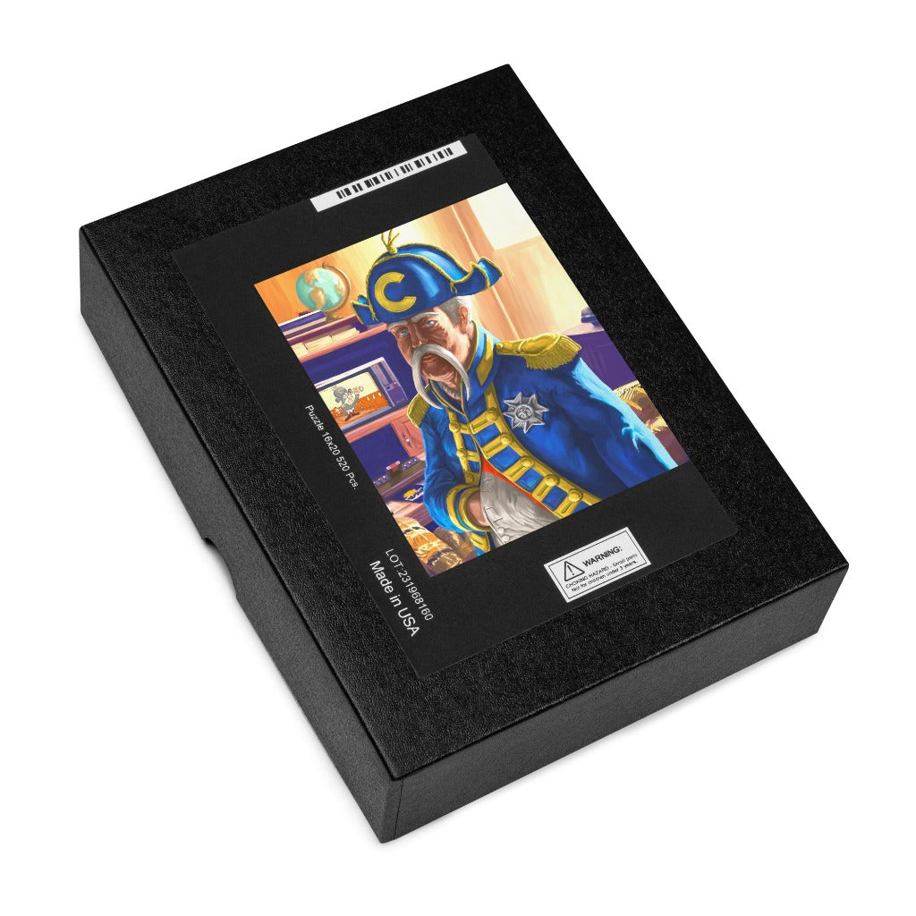 Captain Crunch Portrait Jigsaw puzzle packaging