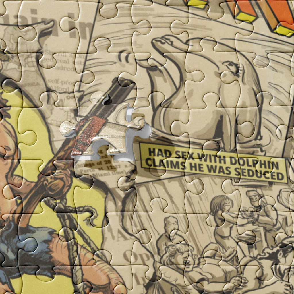 Florida Man Jigsaw Puzzle Detail