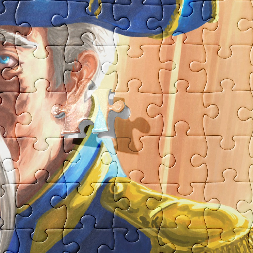 Captain Crunch Portrait Jigsaw puzzle Detail
