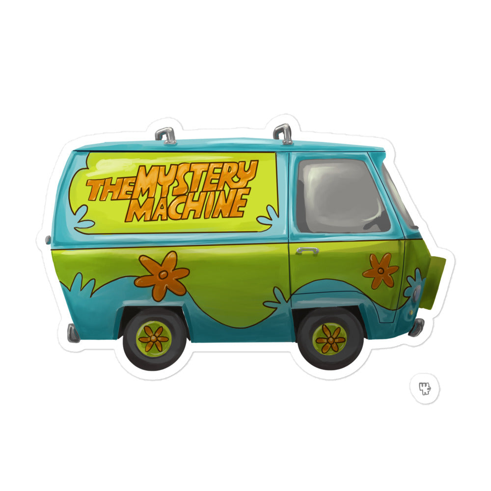 Mystery Machine Bubble-free stickers