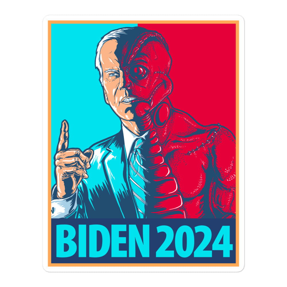 Biden 2024 Bubble-free stickers