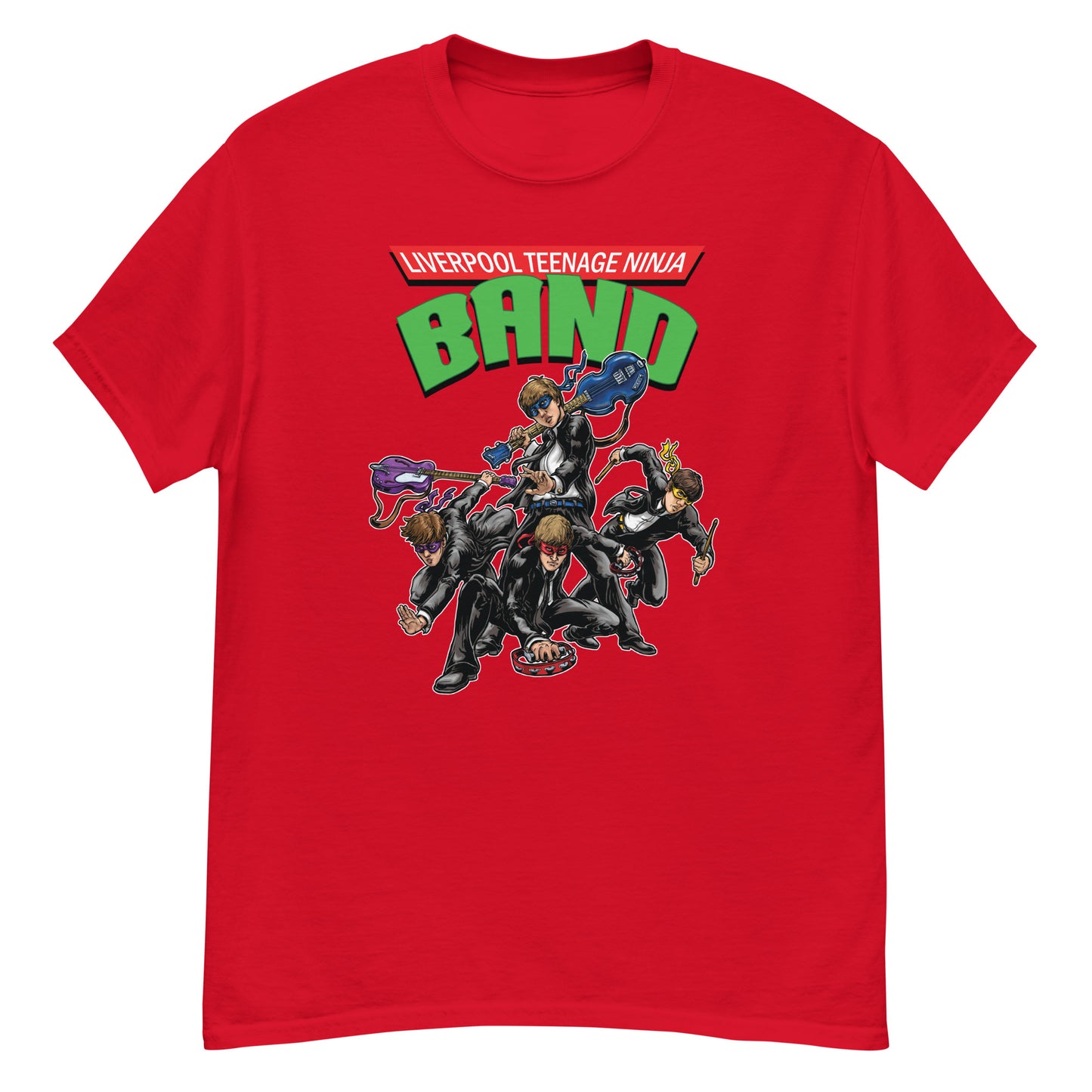 Liverpool Teenage Ninja Band T-Shirt