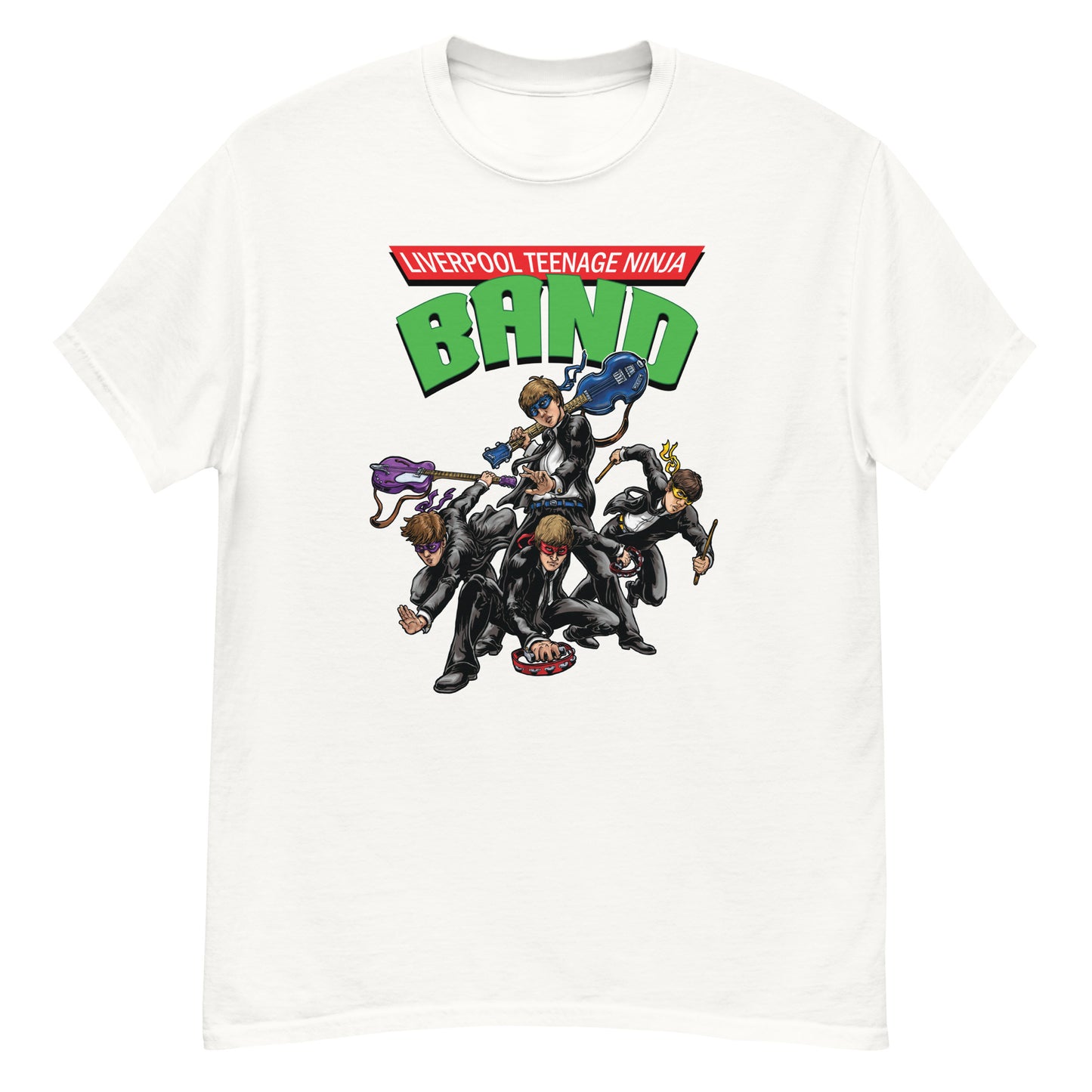 Liverpool Teenage Ninja Band T-Shirt