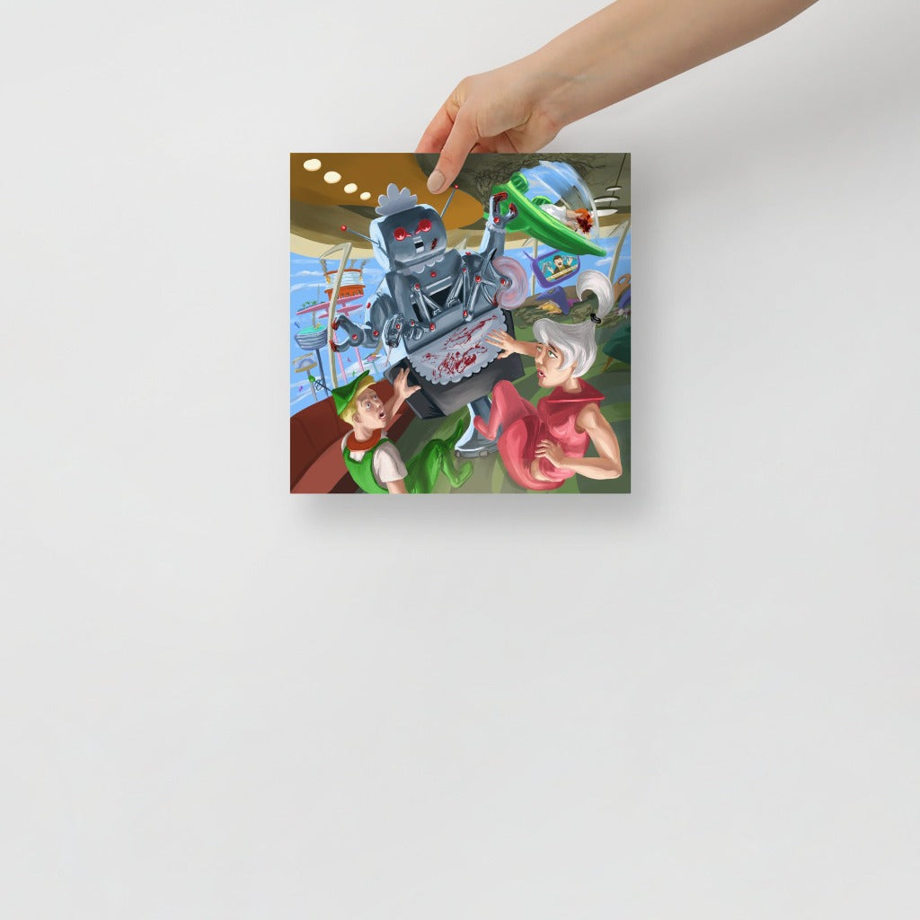 Rosie and the Jetson's Art Print 10x10