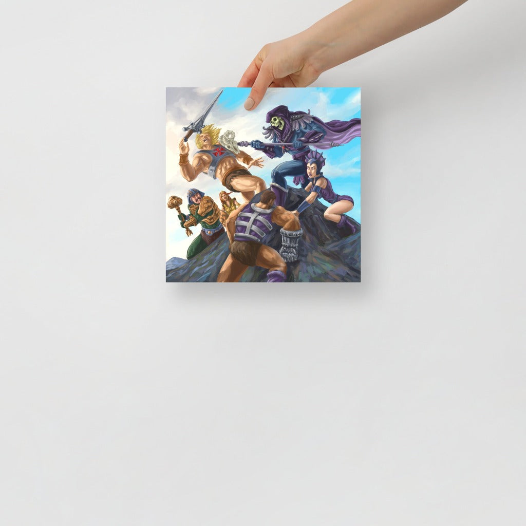 Skeletor from He-Man Art Print 10x10