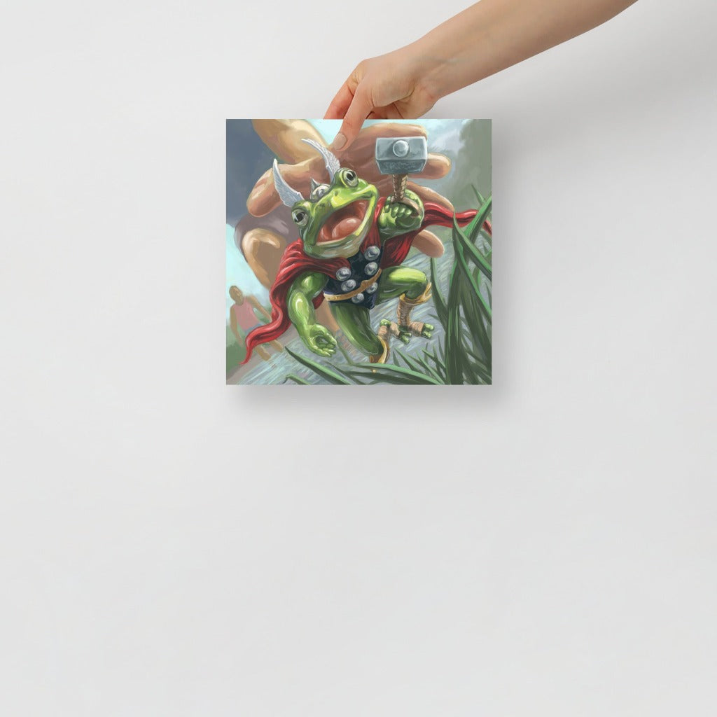Throg from Loki Art Print 10x10