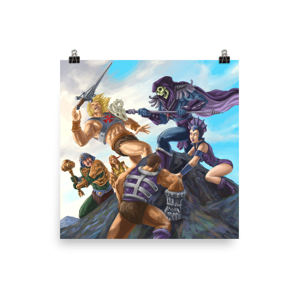 Skeletor from He-Man Art Print