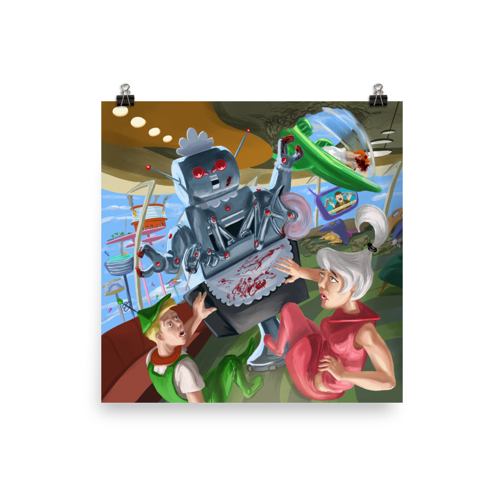 Rosie and the Jetson's Art Print