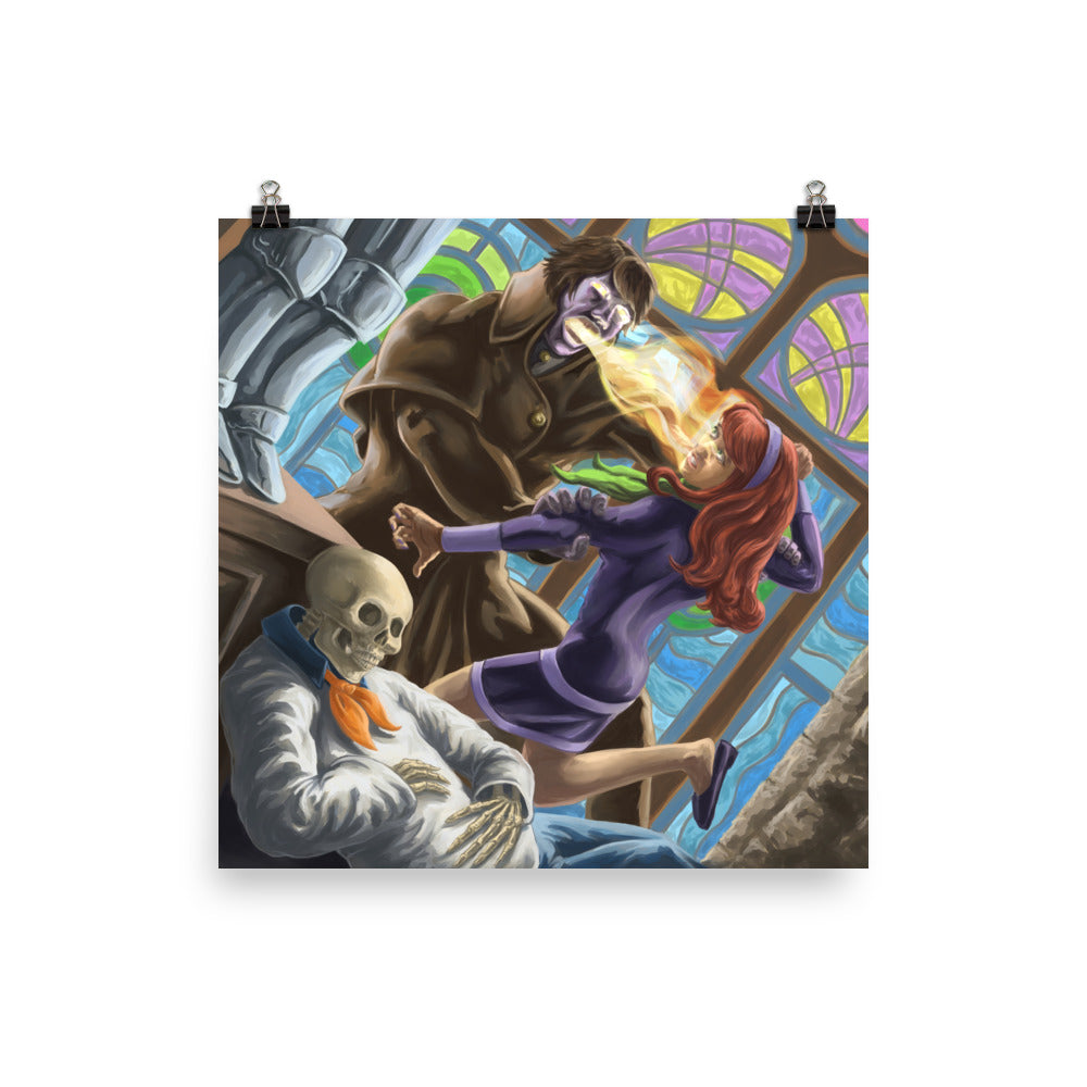 Ghost of Elias Kingston Art Print