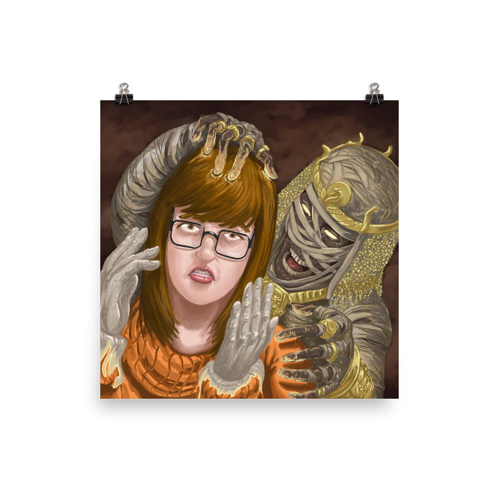 The Mummy of Anka with Velma Art Print