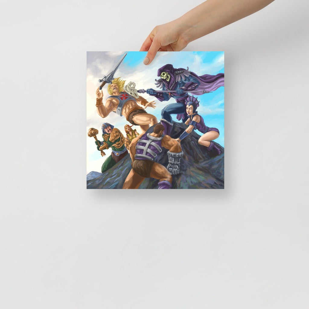 Skeletor from He-Man Art Print 12x12