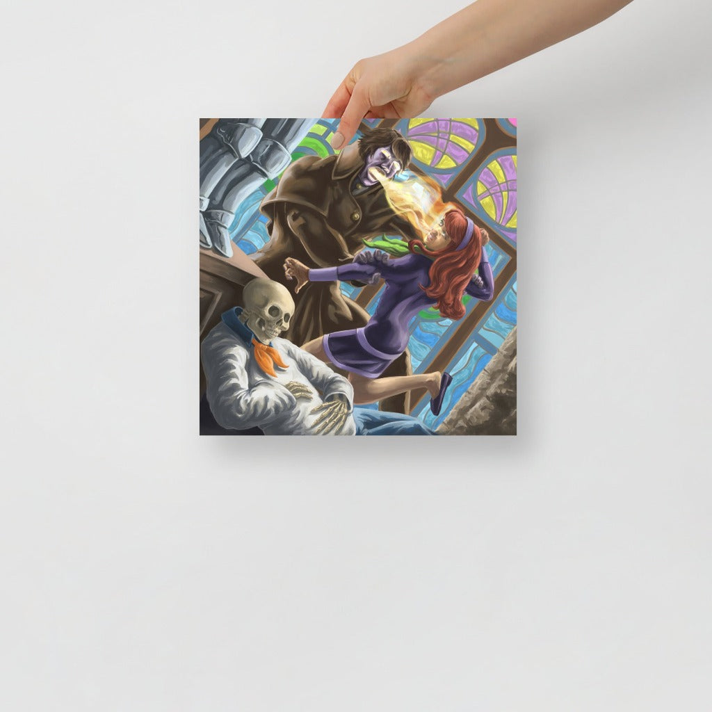 Ghost of Elias Kingston Art Print 12x12