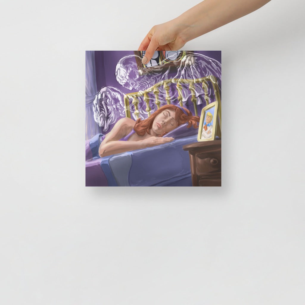 The Phantom with Daphne Art Print 12x 12