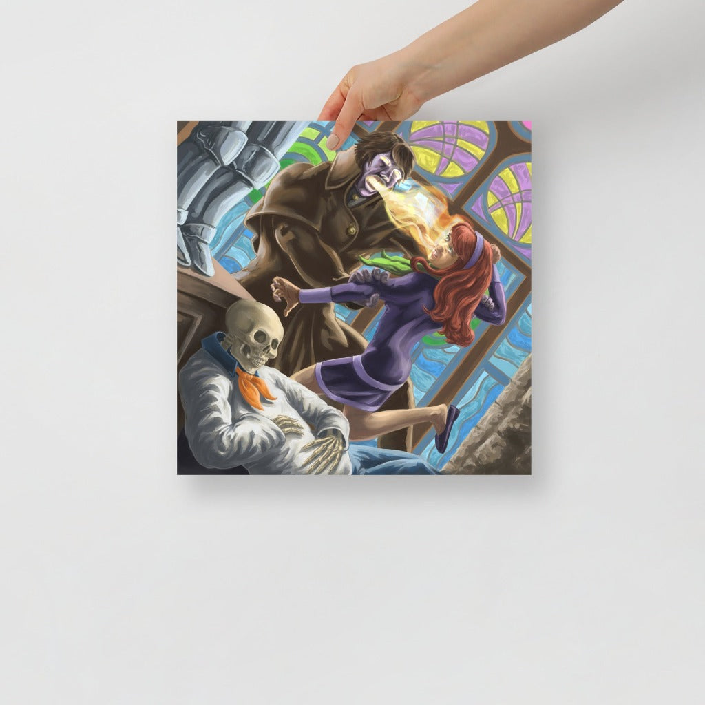 Ghost of Elias Kingston Art Print 14x14