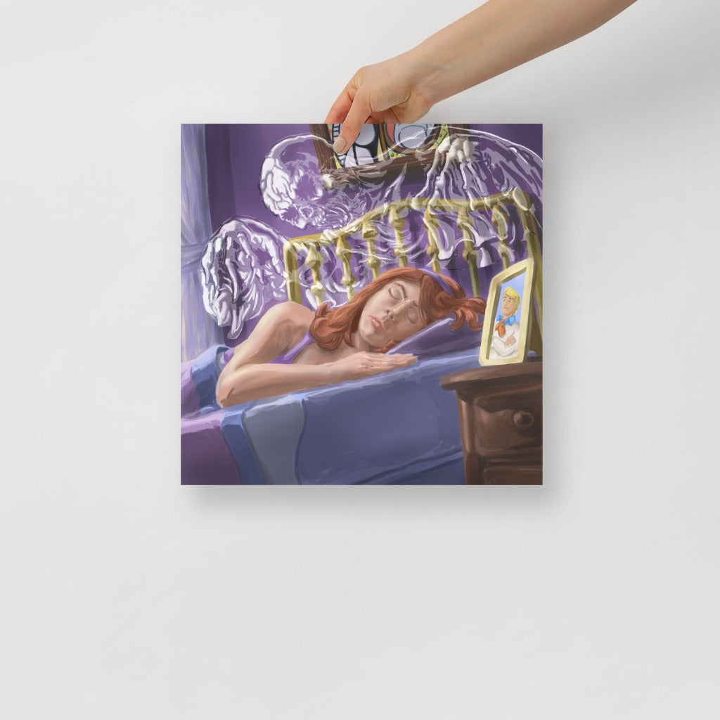 The Phantom with Daphne Art Print 14 x 14