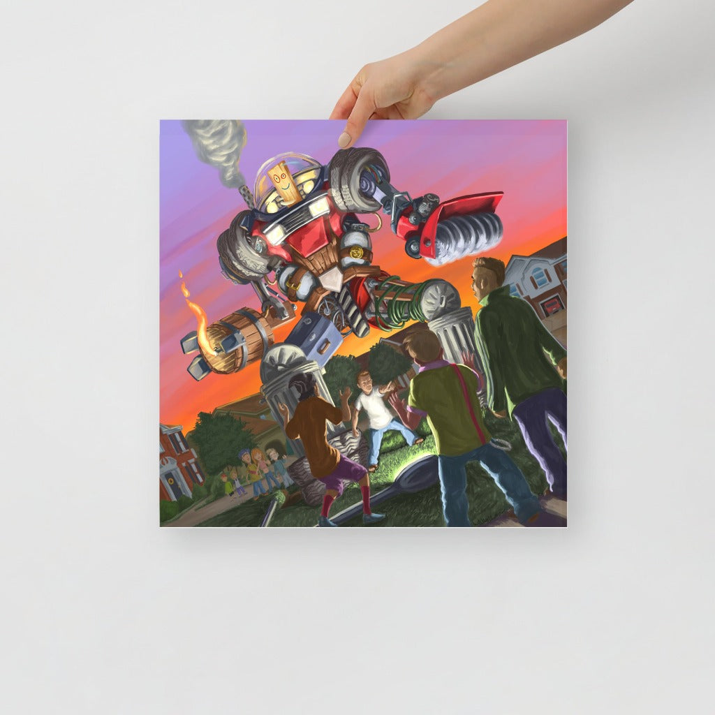 Ed, Edd & Eddy Art Print Planks Revenge 16x16