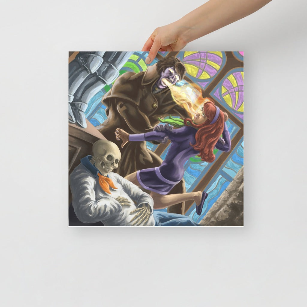 Ghost of Elias Kingston Art Print 16x16