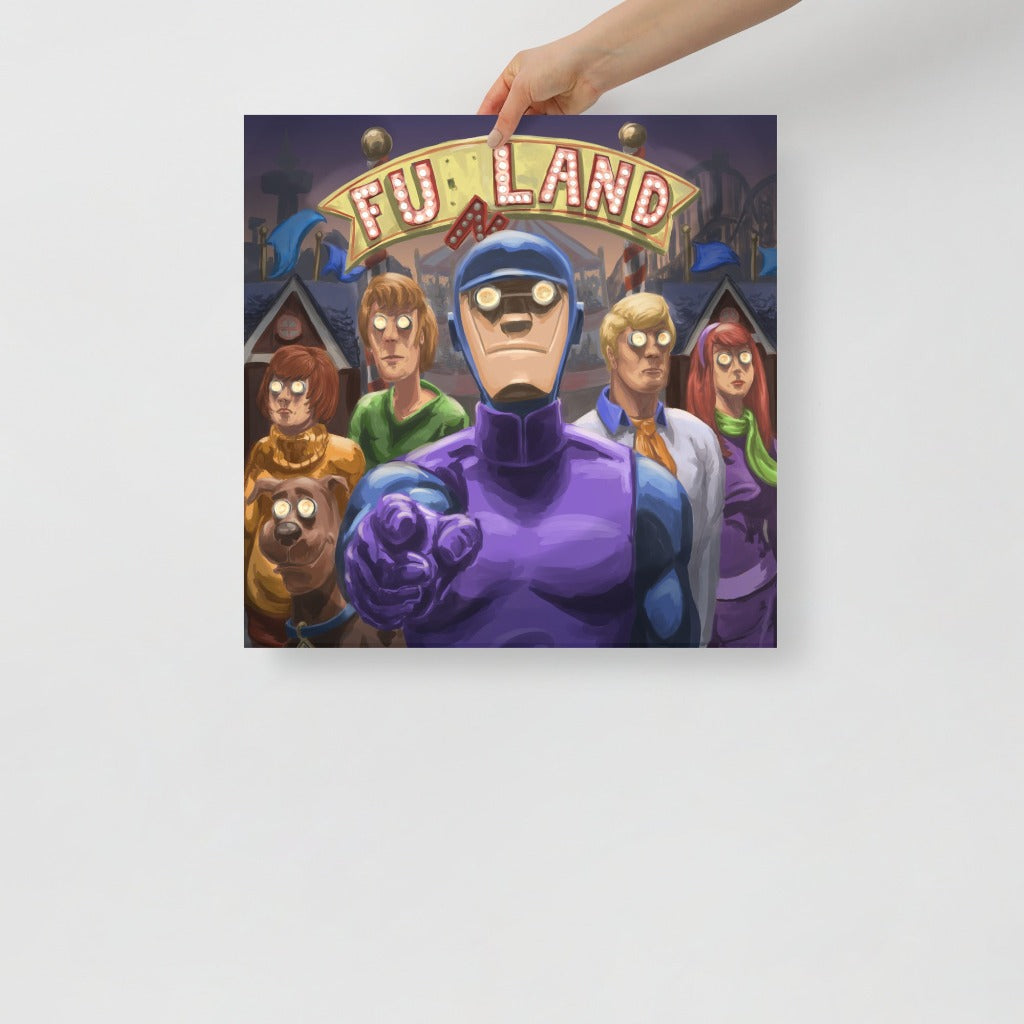 Charlie the Robot From Scooby Doo Episode 8 by Kyle La Fever 18x18