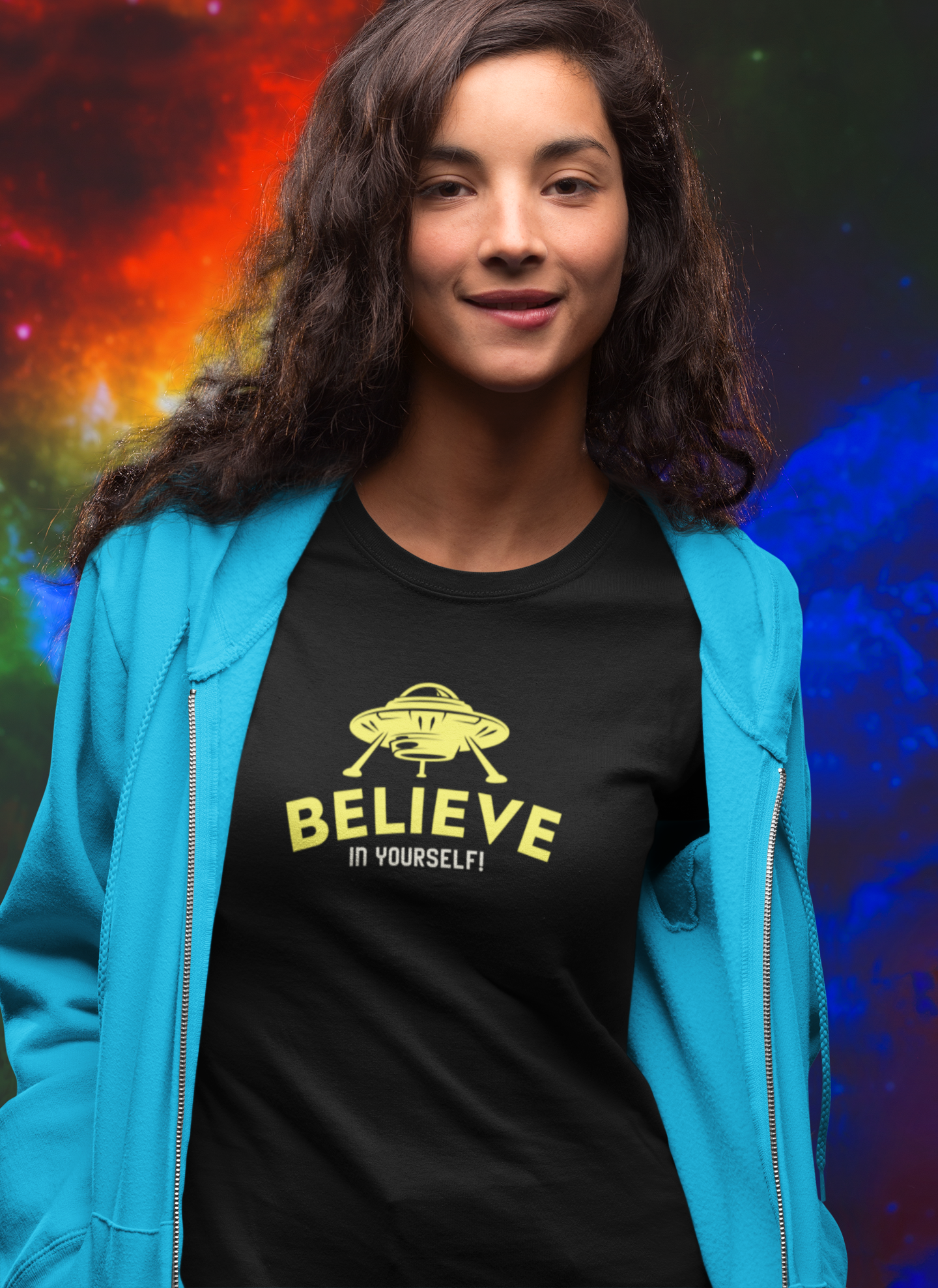 Believe in Yourself UFO T-Shirt