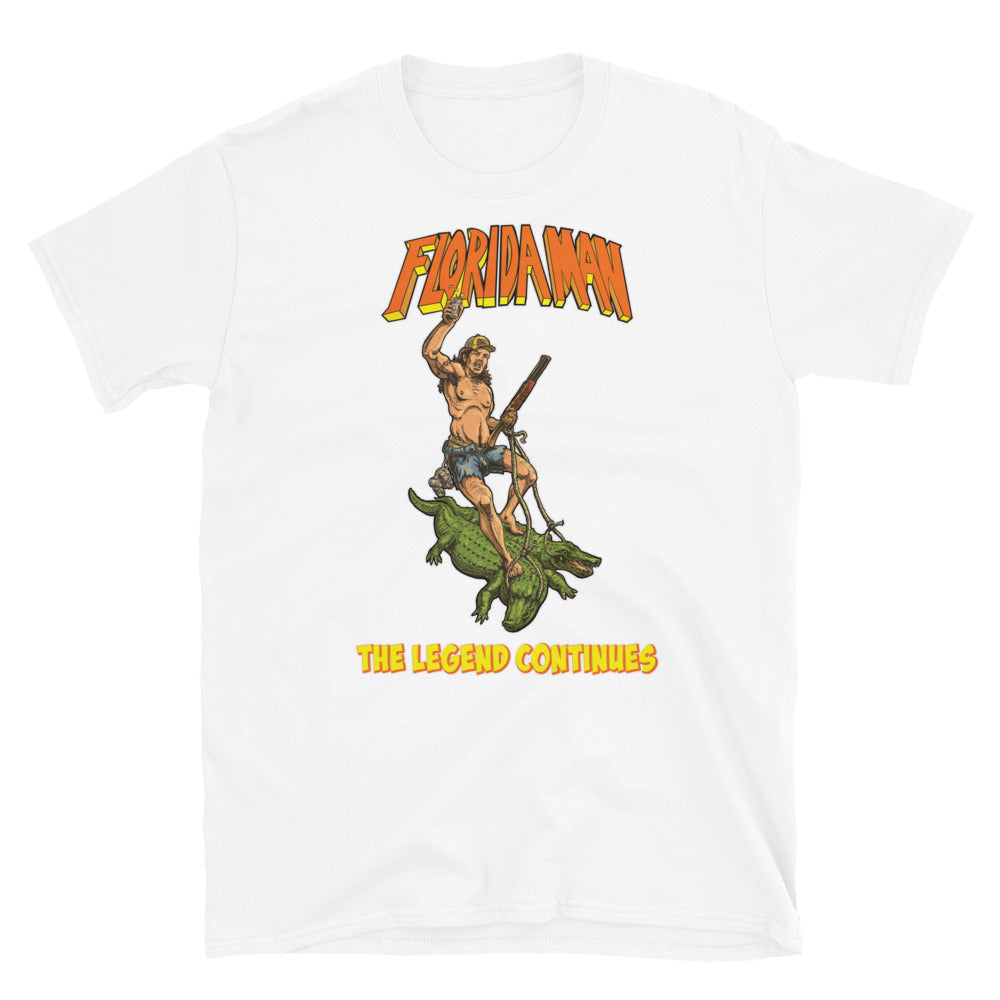 Florida Man The Legend Continues T-Shirt