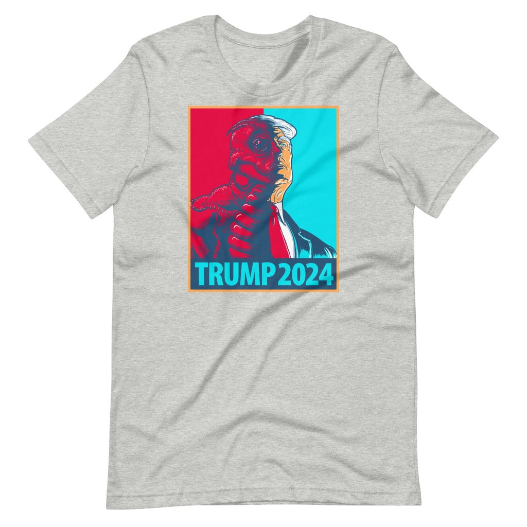 Trump 2024 on  Athletic Heather