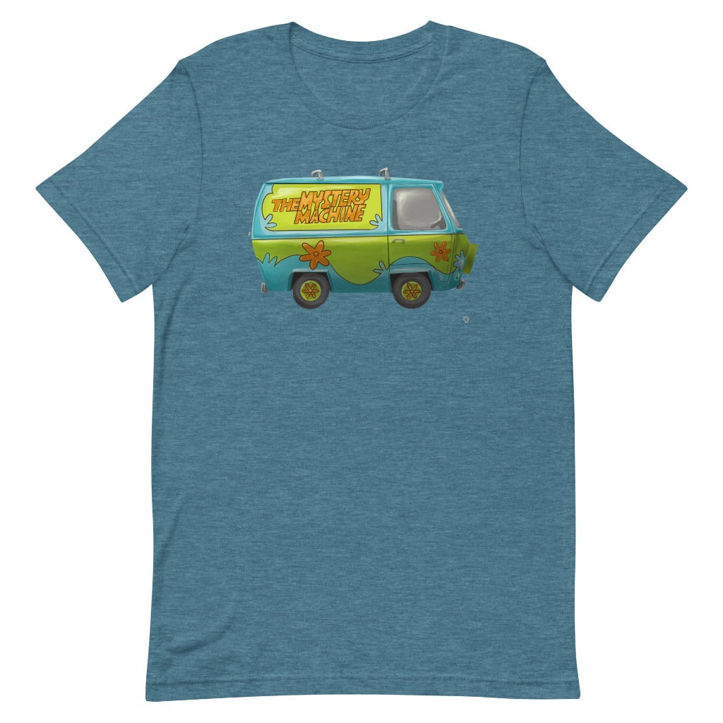 Mystery Machine T-Shirt on Heather Deep Teal