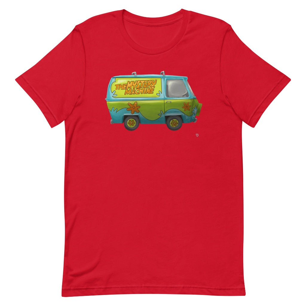 Mystery Machine T-Shirt on Red
