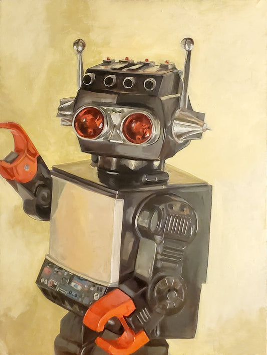 Saturn 85, Oil on Canvas 18" x 24"