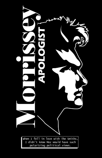 Morrissey Apologist T-Shirt back art